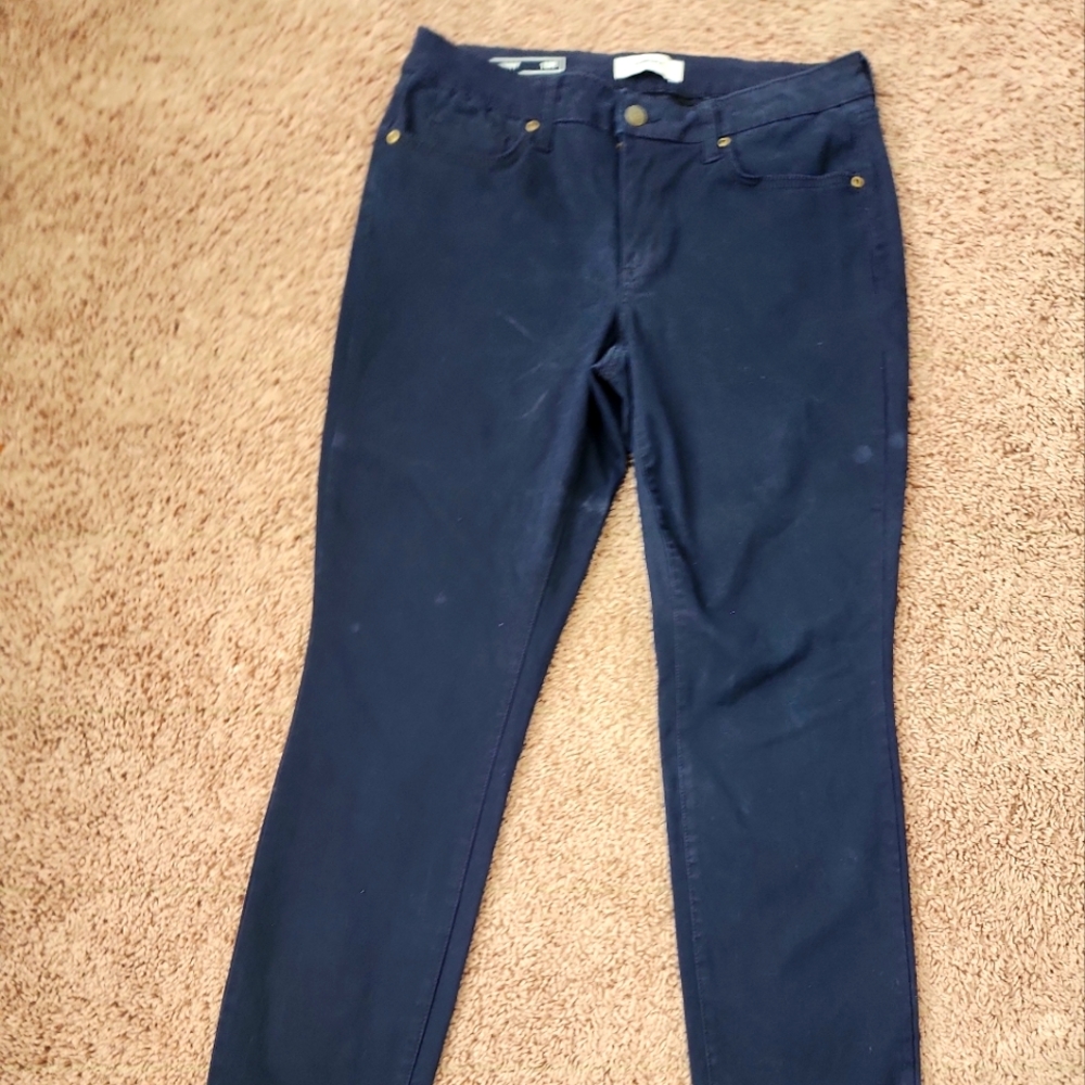 Skinny Sonoma Navy Supersoft jeans Sz 10